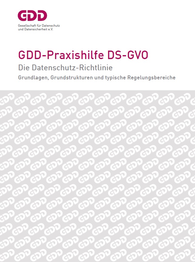 Praxishilfe Datenschutz-Richtlinie